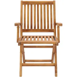 vidaXL, Gartenstühle, Mindendorf (8 Stück Mit Armlehnen)