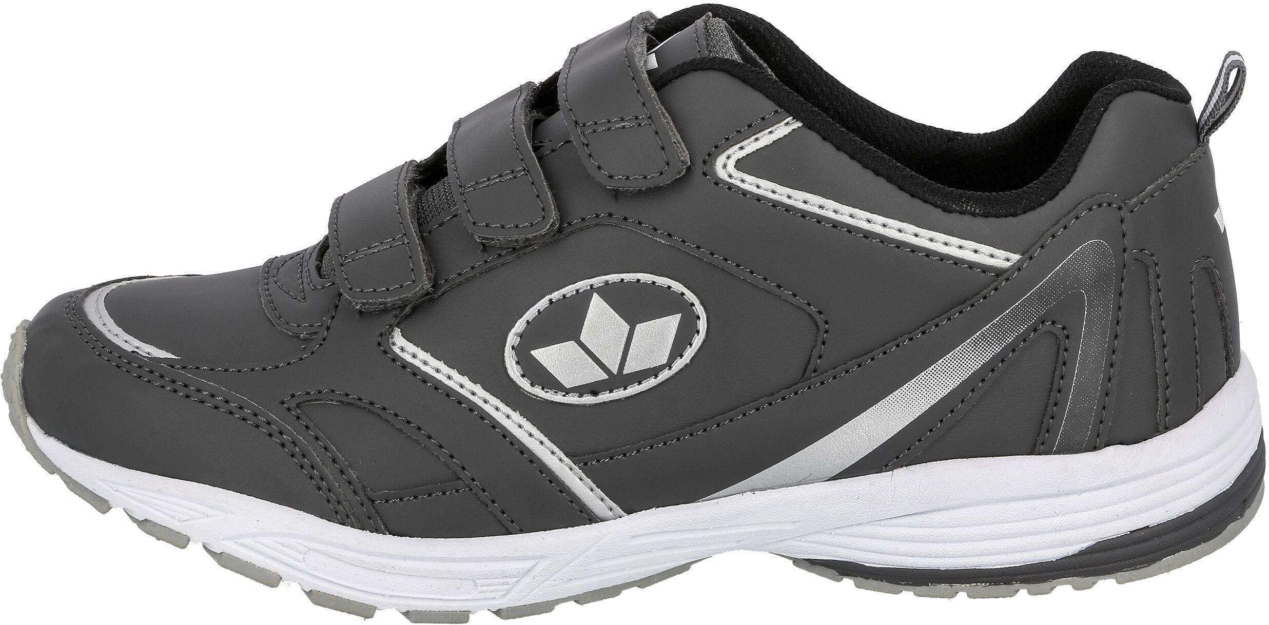 Laufschuh LICO "Joggingschuh Marlon V", Herren, Gr. 48, grau, Synthetik, Schuhe Laufschuh