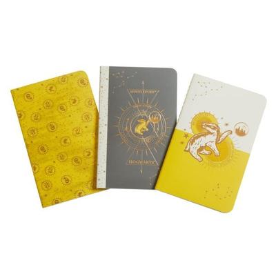 Harry Potter: Hufflepuff Constellation Sewn Pocket Notebook Collection, Gebundene Ausgabe von Insight Editions, Insight Editions USA,
