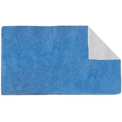 Relaxdays Dunstabzugshaube Filter, 1x2m, Filtervlies universal, Ersatzfilter zuschneidbar, Küche, Polyester, weiß/blau