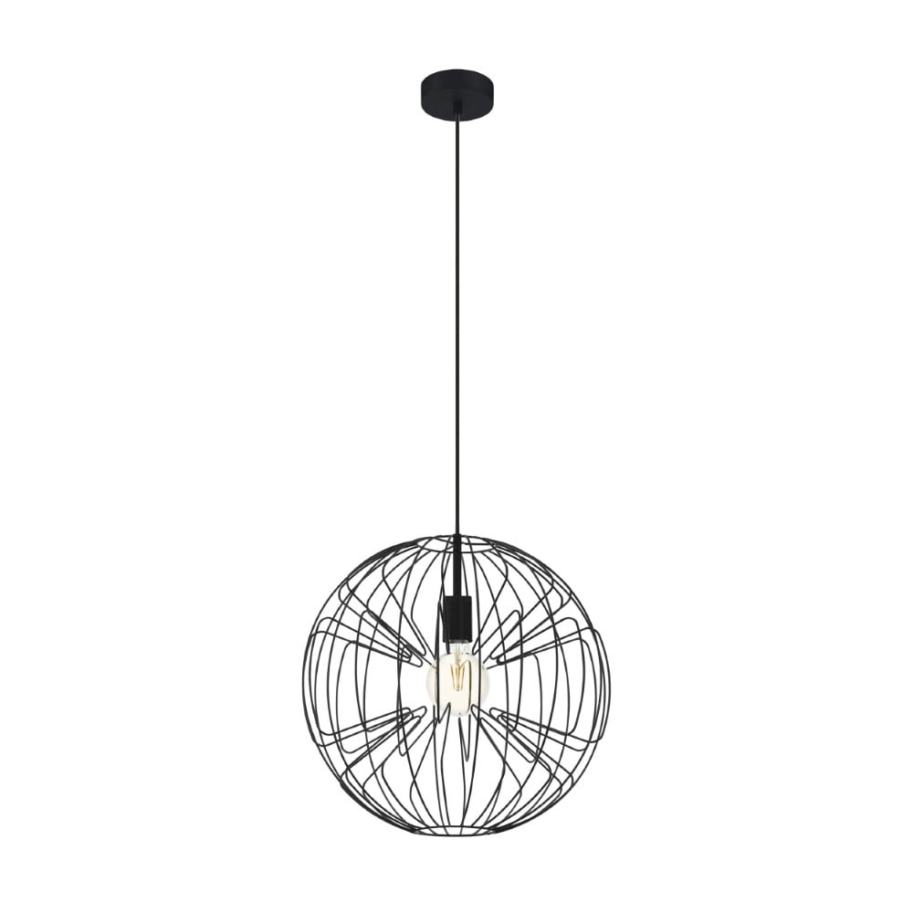 Eglo Okinzuri Hanglamp zwart metalen modern design