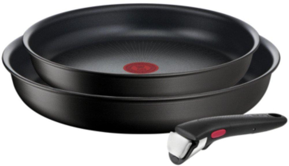 Tefal Ingenio Unlimited Set met Handgreep, 2 stuks, Zwart