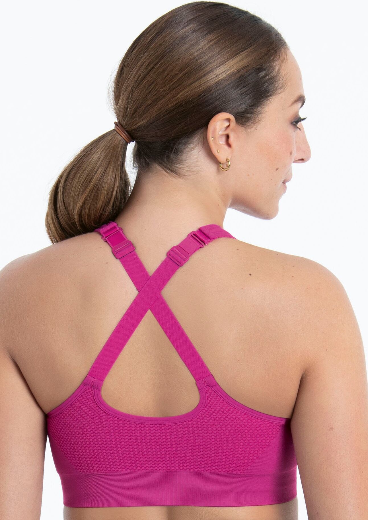 Sport-BH ANITA ACTIVE, Damen, Gr. XS, N-Gr, pink (candy pink), Obermaterial: 88% Polyamid, 12% Elasthan, BHs Sport-BH, herausnehmbare Schaumschalen candy pink XS, N-Gr