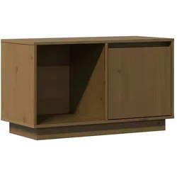 vidaXL TV-Schrank Honigbraun 74x35x44 cm Massivholz Kiefer