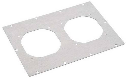 Hager MES-FLA04 Flansch f.Filterlüfter IP40 298x200mm (BxT) Flansch 1St.