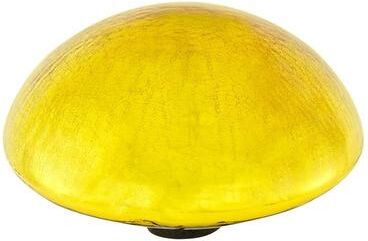 Achla Designs Glass Toadstool Gazing Globe Ball, 9 Inch Diameter, Cobalt Blue