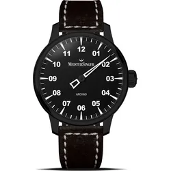 Meistersinger Klassik Archao DLC" AR902BL" - schwarz - 43mm