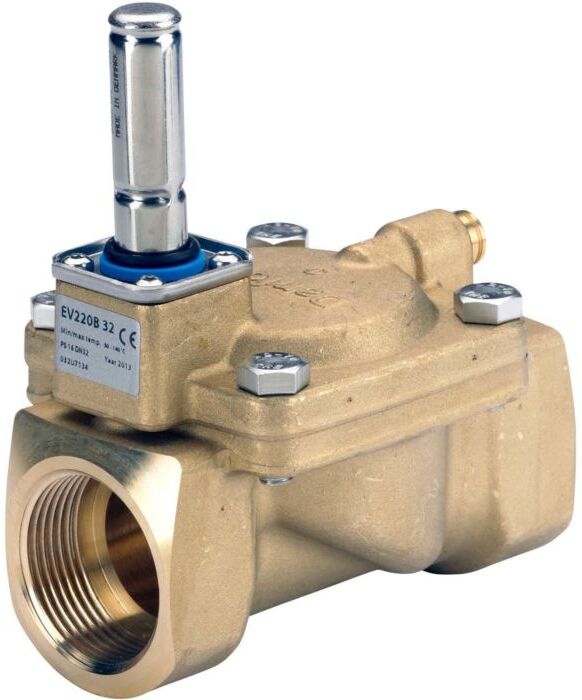Danfoss Ev220b Magnetventil 032U7134 32B, G 1 1/4, kvs 16, stromlos geöffnet, NO