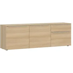 Tom Tailor TV-Lowboard Color Puzzle 4 Holzoptik Oak