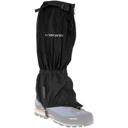 Vikingsports, Unisex, Gamaschen, VIKING Gamaschen Damen und Herren wasserdicht Schneeschutz Regenschutz hoch - ideal für Outdoor und (L), Schwarz, L