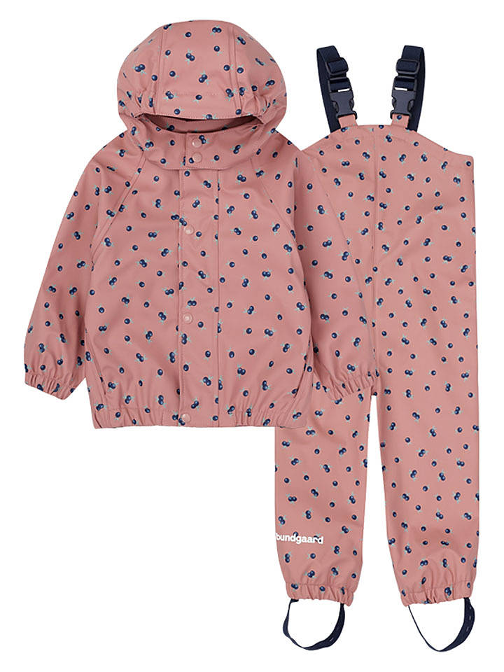 Bundgaard 2tlg. Regenoutfit "Cali" in Rosa - 98