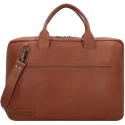 Plevier Lloyd laptoptas 17.3 inch cognac. (17.30", Fujitsu), Notebooktasche, Braun