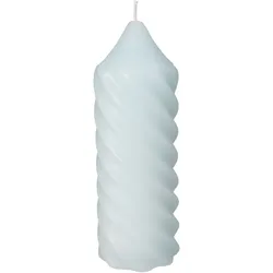 Kerze PILLAR blau (DH 7x20 cm) - DH 7x20 cm