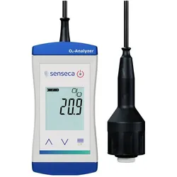 Senseca, Detektor, ECO 410-MAX Sauerstoff-Messgerät 0 - 100% Externer Sensor (Gas Messgerät, Sauerstoffmessgerät)