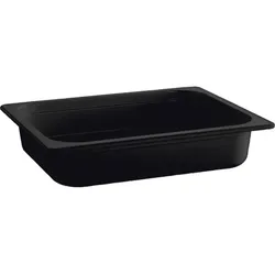 APS Ecoline GN-Behälter, GN 1/1, schwarz, Inhalt: 7,10 Liter, Tiefe: 65 mm