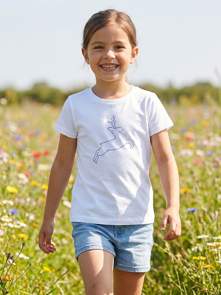 Isartrachten Shirt in Weiß - 92
