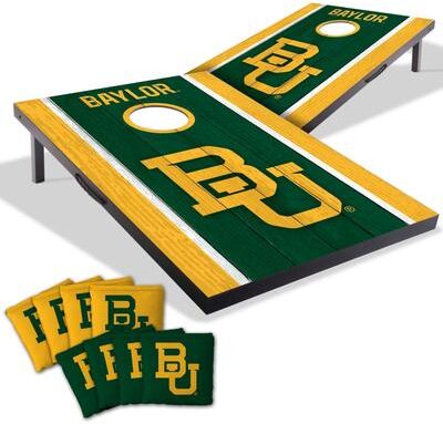 Skip's Garage Baylor Bears NCAA Compact 2x3 Tailgate Cornhole Board Set