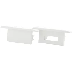 SG LEUCHTEN Endkappe weiß Kunststoff L13mm H12mm 391445