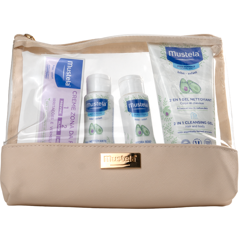 Mustela Travel Bag with the Indispensable Bege