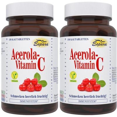 Acerola Vitamin C Kautabletten 2x 2x60 St