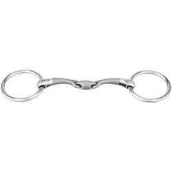 Sprenger Gebiss Wassertrense Satinox doppelt gebrochen 14mm, Größe Gebiss: 125mm