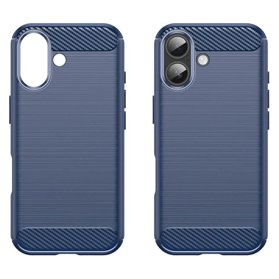 Cover-Discount Metall Carbon Look Hülle (Apple iPhone 17) (61771259)