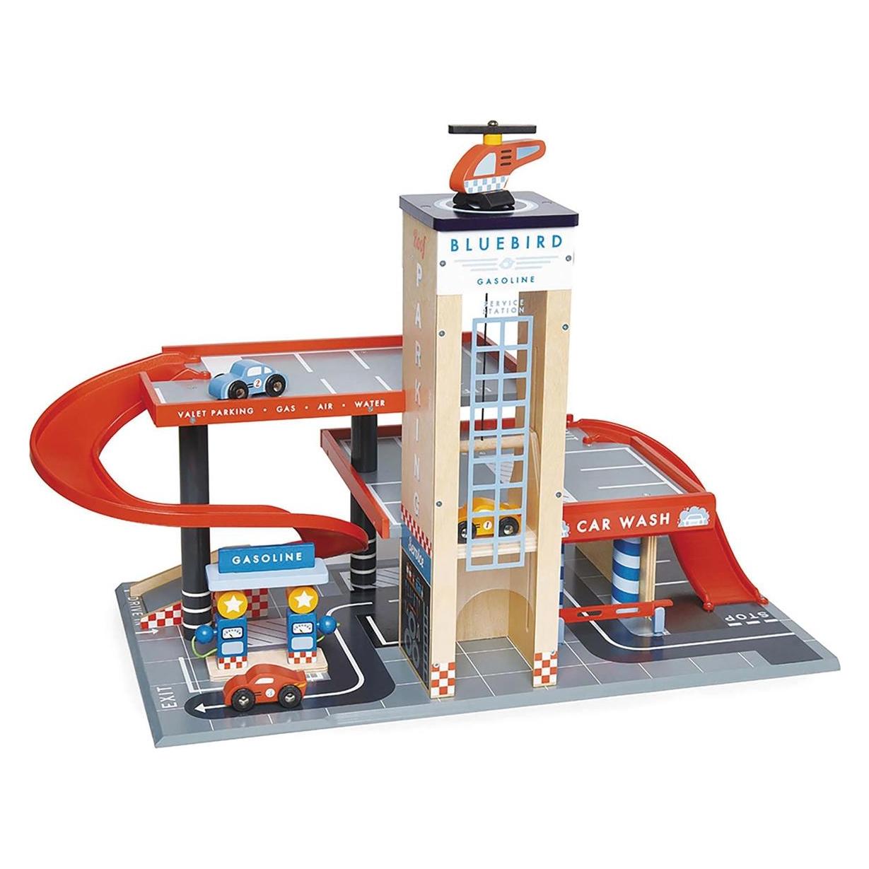 Tender Leaf Toys Autowerkstatt Blue Bird (7508581)