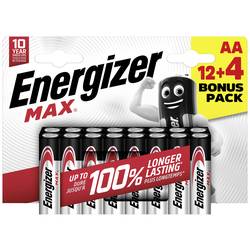 Energizer Max Mignon (AA)-Batterie Alkali-Mangan 1.5 V 16 St. E303326700