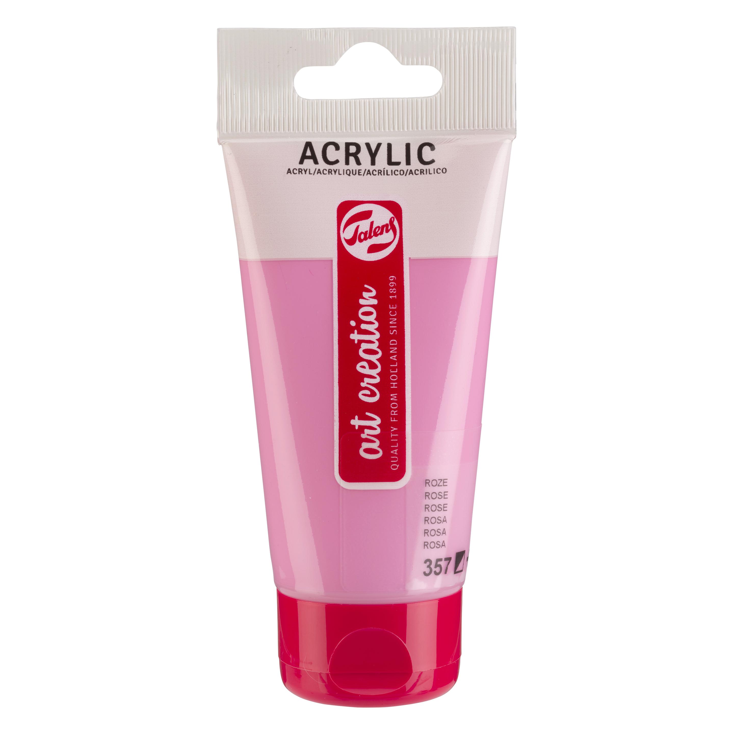 Talens Art Creation Acrylfarbe, Tube 75 ml, Rosa 357 (75 ml) (3511357M)