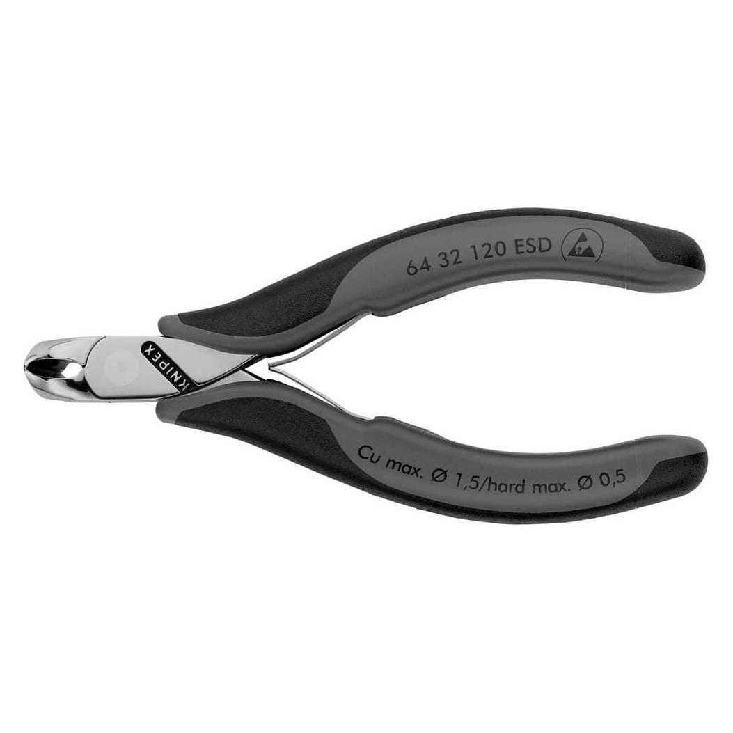 Knipex Elektronik-Vornschneider ESD (120 mm) (64 32 120 ESD)