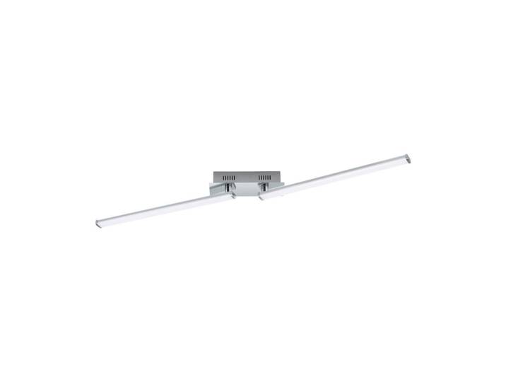 Eglo Led-Deckenleuchte Lasana 2, Chromfarben, Metall, Kunststoff, 6x8x100 cm, Lampen & Leuchten, LED Beleuchtung, LED-Deckenleuchten