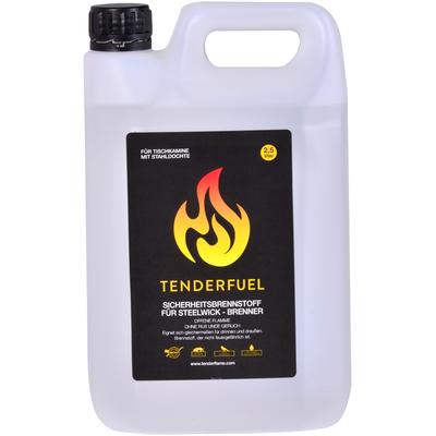 TENDERFLAME Sicherheitsbrennstoff "»Tenderfuel« ohne Rauch-, Geruchs- oder Rußbildung, 2500ml", transparent, B:15,5cm H:24,5cm L:9,5cm, Brennstoffe, geeignet für alle Tenderflame-Produkte