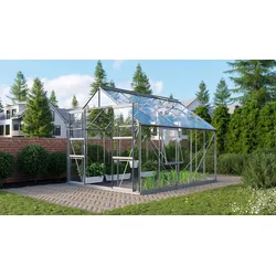 Vitavia Gewächshaus "Meridian 2 8300",aluminium,8,3 m2