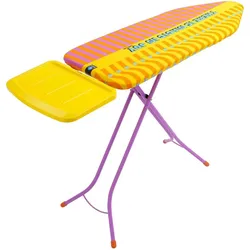 Brabantia Bügeltisch-Streckmetall C Yinka Ilori 124x45 cm, Zubehör Bügeln + Wäschepflege, Mehrfarbig