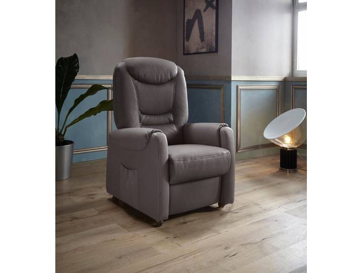 sit&more TV-Sessel Morten mit verschiedenen Funktionen & Ergonomien, Ergonomie S: manuelle Fußstütze & Rückenlehne