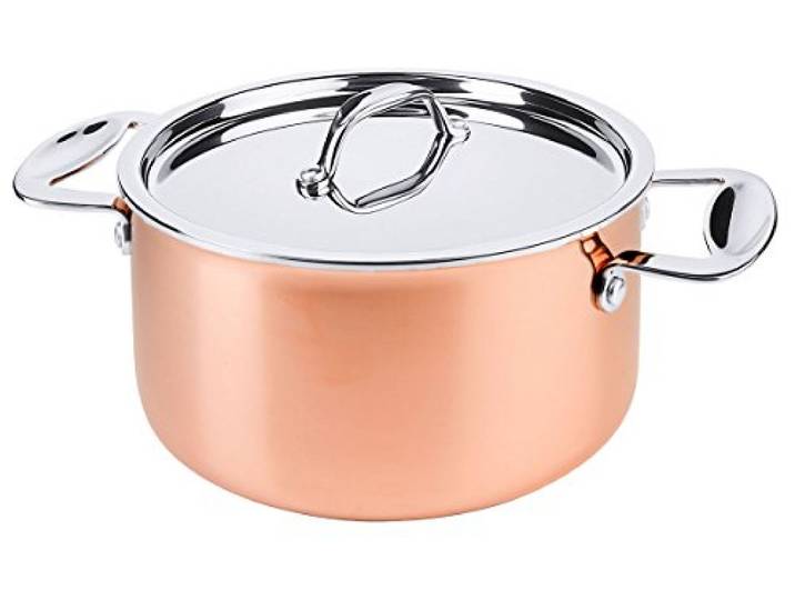 Contacto Bander Kupfer-Fleischtopf 24 cm