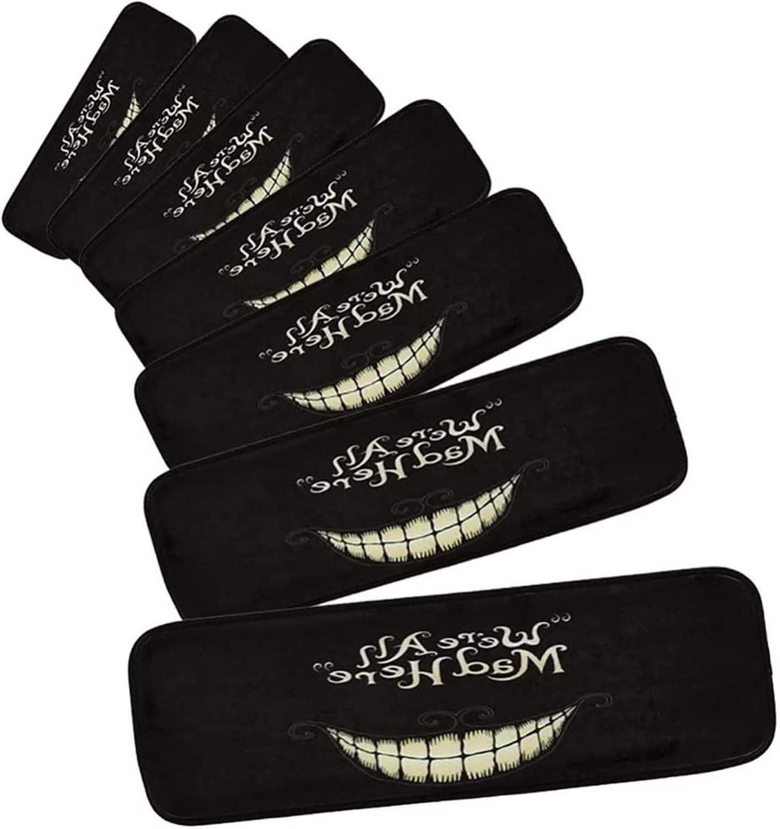 Grijs Antislip Tapijt voor Traptreden - 70 x 22 cm