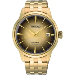 Seiko SRPK48J1 Presage Herrenuhr Automatik Cocktail Time Goldfarben/Braun