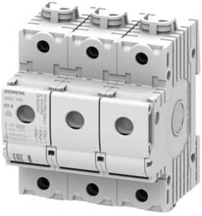 Siemens Indus.Sector Interrupteur sectionneur Neozed D02, 3 pôles, P=70 mm 5SG7133 (5SG7133)