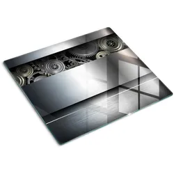 GLASPLATTE 60x52 cm Textur