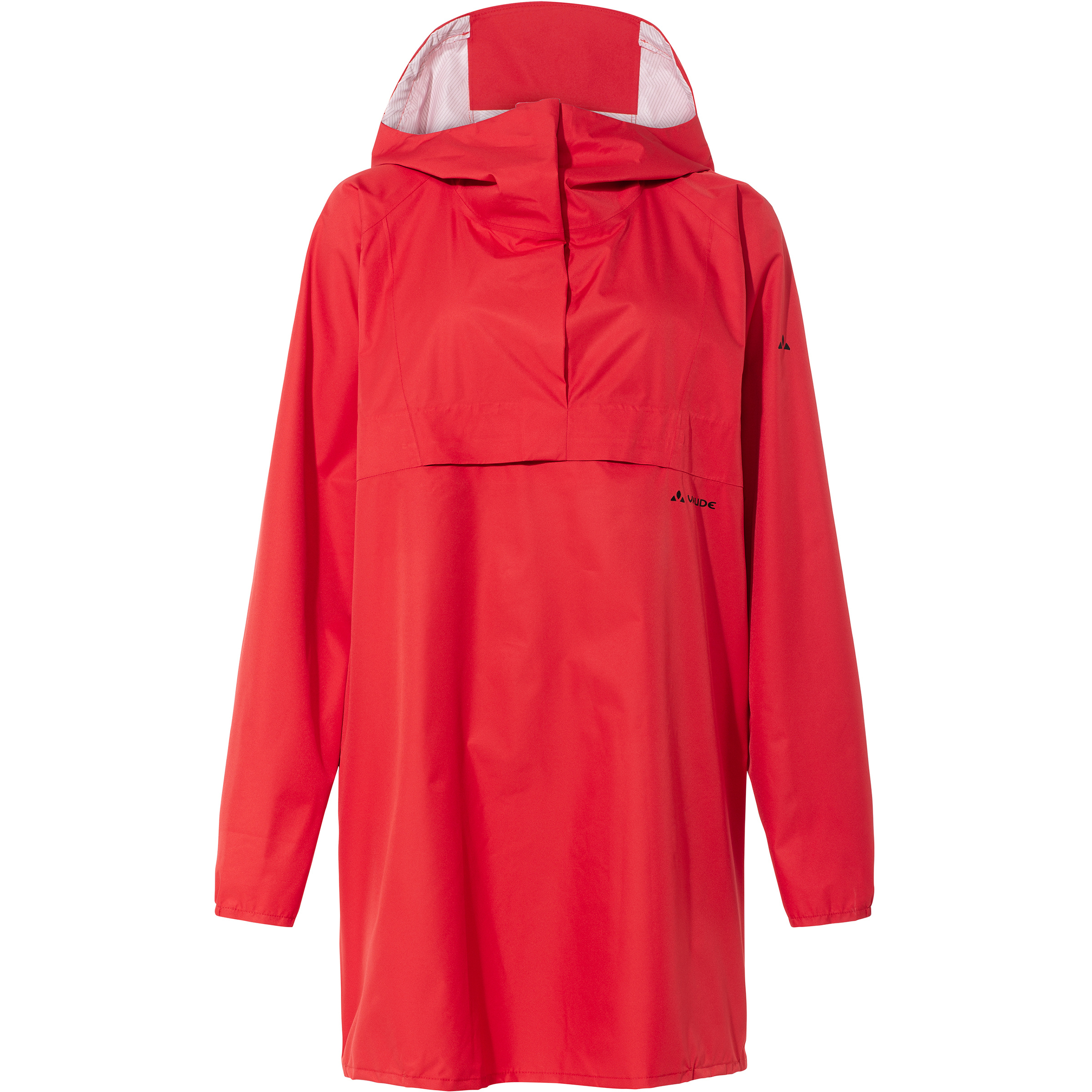Vaude Comyou Poncho Regenjacke rot Größe L Mountainbike Wasserabweisend Wasserabweisend