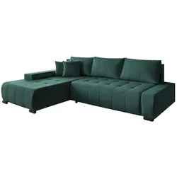 ECKSCHLAFSOFA Draco L Grün