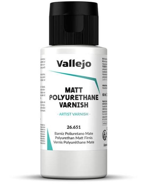 Acrylicos Vallejo Vallejo Polyurethane Varnish 60 ml 26.650