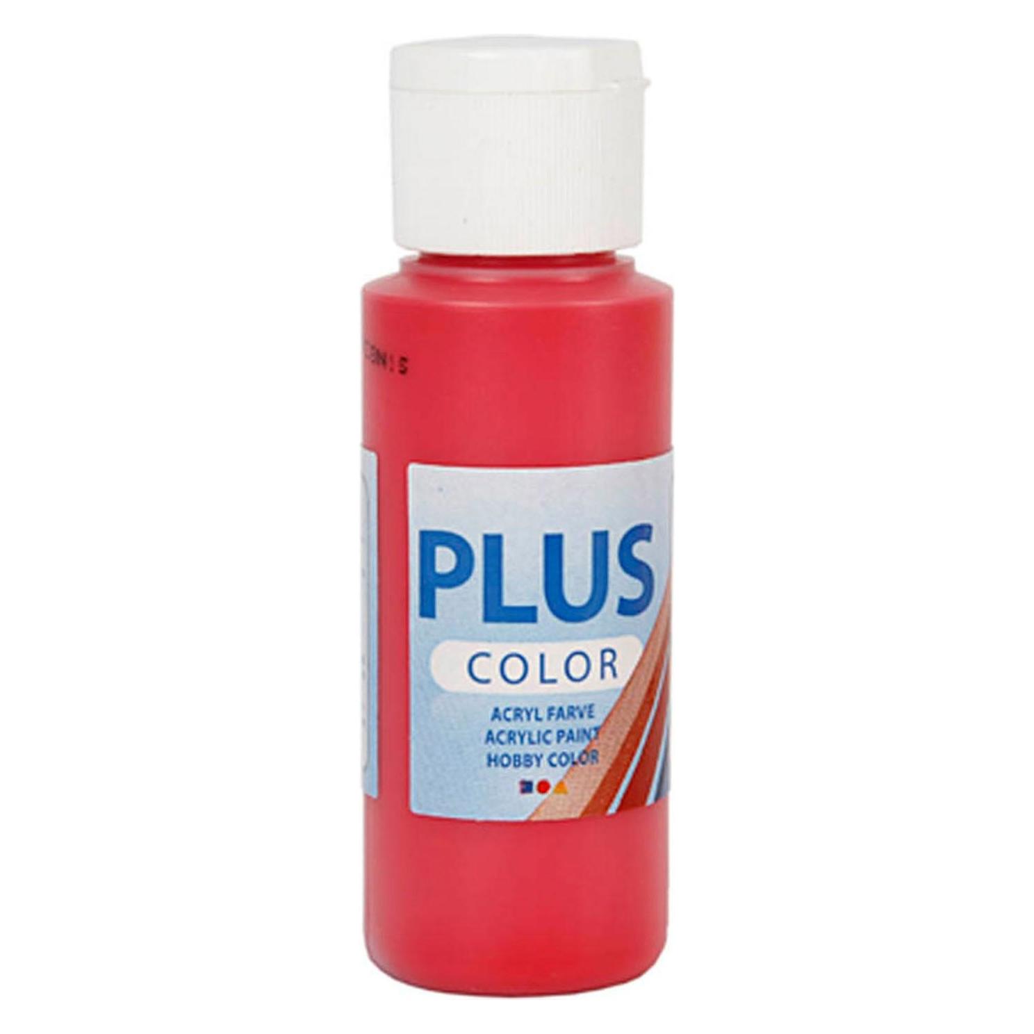 Creativ Company Plus Color Acrylfarbe Beerenrot, 60ml (60 ml) (5707167202869)