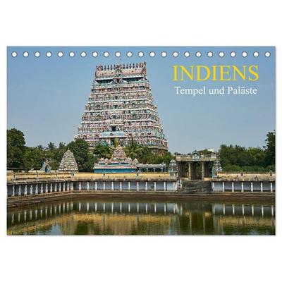 Indiens Tempel und Paläste (Tischkalender 2027 DIN A5 quer), CALVENDO Monatskalender