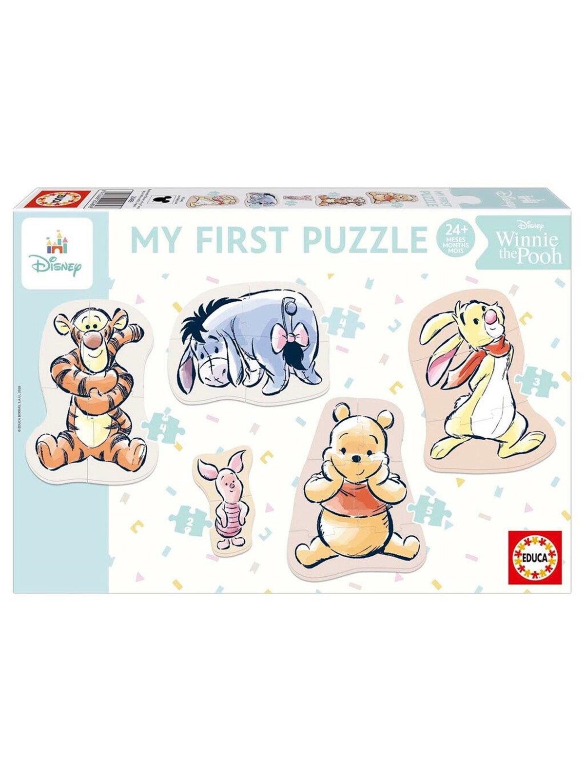 Educa My First 4 Puzzles Pooh