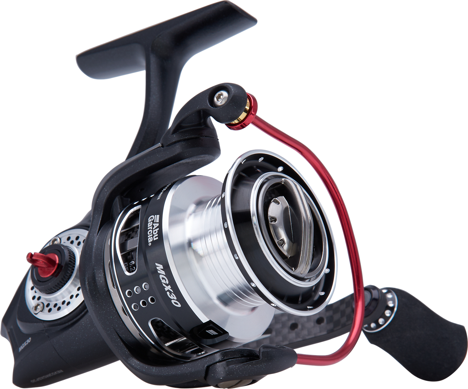 ABU GARCIA Revo MGX, 20 SP, Beidhändig, Spinning Angelrolle, Frontbremse, 1501214