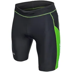 Zaosu, Herren, Velohosen, Z-Revolution Tri Short Men (3XL), Grün, Schwarz