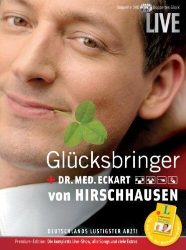 Eckart von Hirschhausen - Eckart von Hirschhausen - Glücksbringer [2 DVDs] - Preis vom 30.09.2026 22:30:23 h