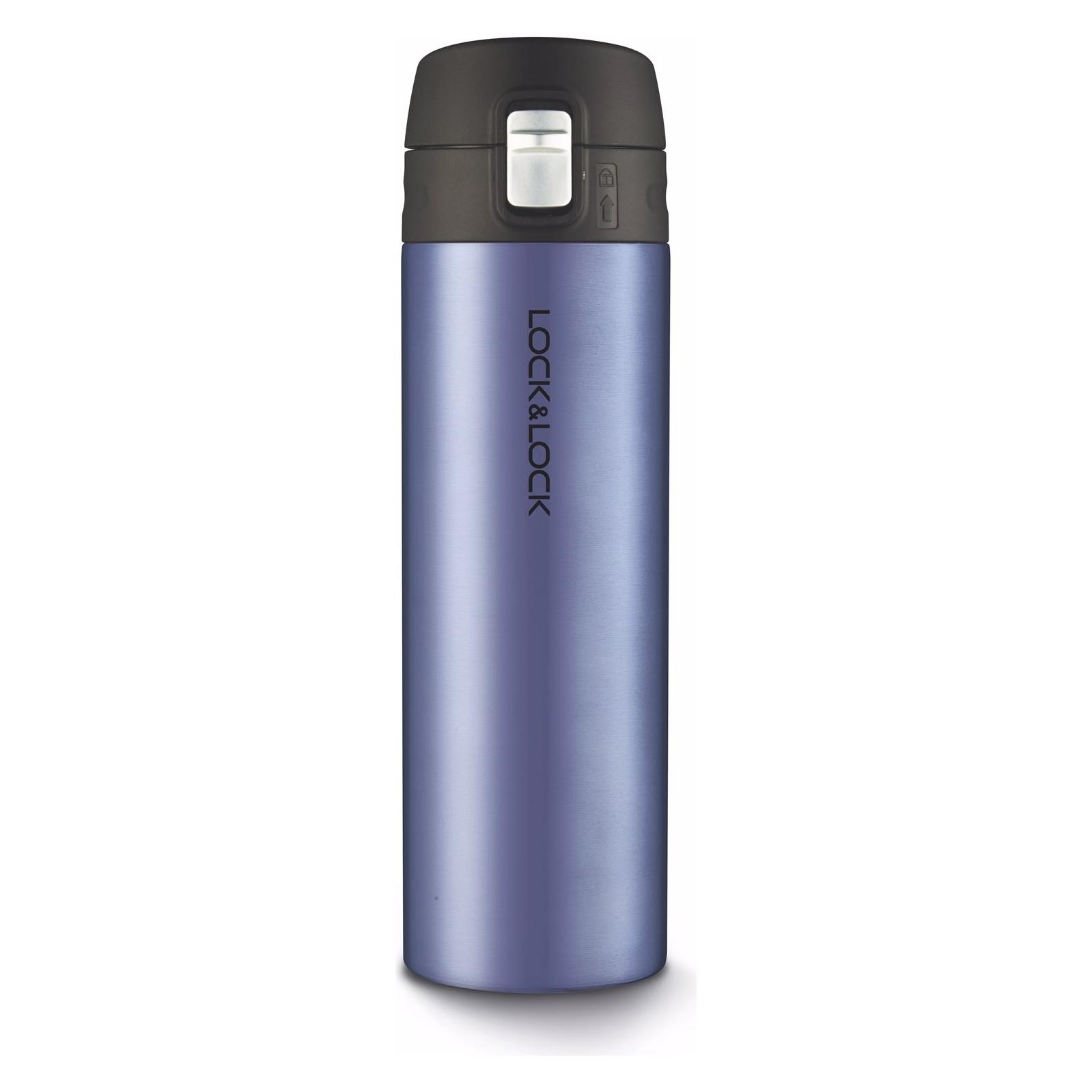 Lock & Lock Trinkflasche Feather Light One Touch 500ml saphirblau (0.50 l) (LHC3220SG)